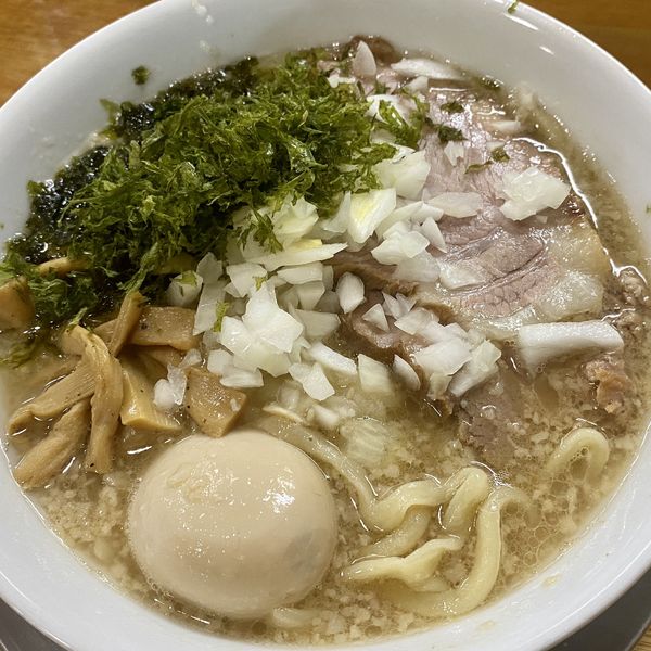 「特製中華そば（中脂）」@中華そば136の写真