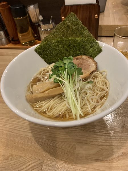 「煮干しそば」@麺屋 琥珀の写真