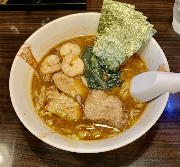 「魚介味噌ラーメン　¥1,000」@麺屋 優創の写真