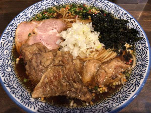 「汁そば醤油大」@汁そば LUCY ルーシーの写真