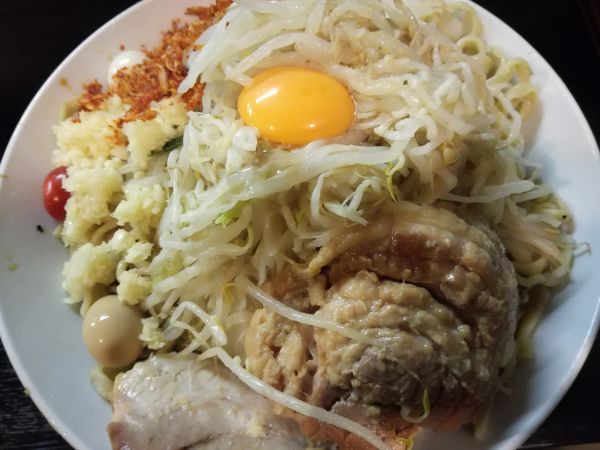 「【限定】冷やし中華B1000円(大盛100円、700g申請)」@豚星。の写真