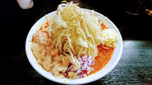 「【限定】トムヤムタイツ君(ニンニク･アブラ･ホアジャオ)」@豚星。の写真