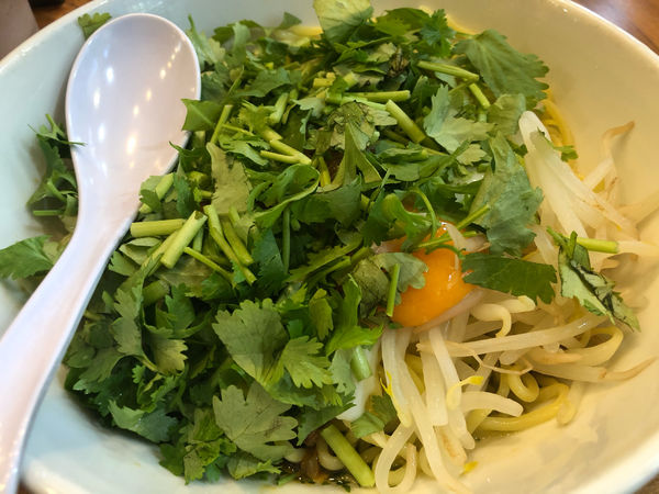 「青ちらし麺」@天空の写真