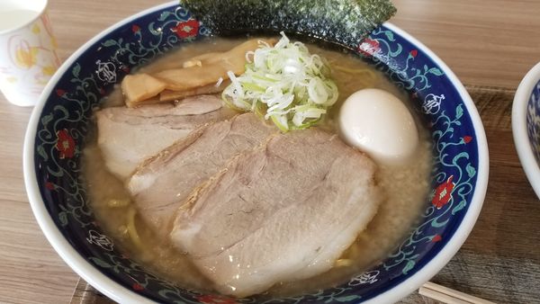 「特製こってり醤油ラーメン　大盛」@凌駕IDEA イオンモール松本店の写真