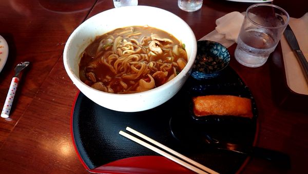 「カレーラーメン」@ミュージアムレストラン ル・サンクの写真