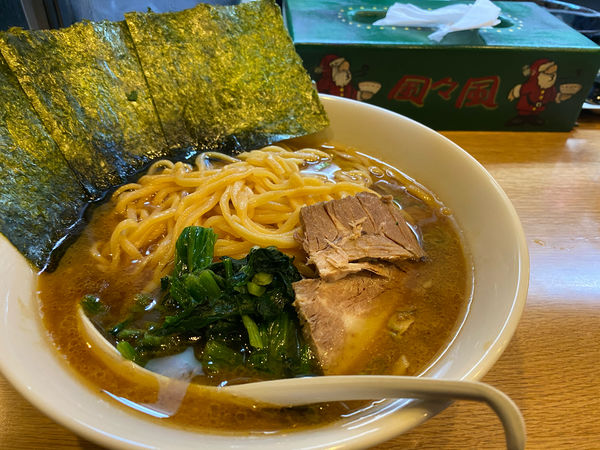「豚骨醤油ラーメン」@らーめん風々風の写真