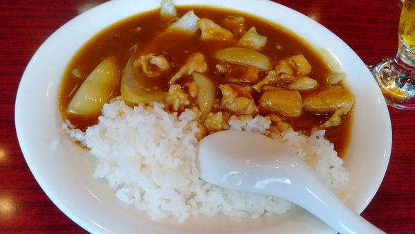 「ポークカレー1100円」@香妃園の写真