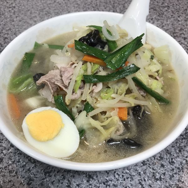 「タンメン（￥700）」@中華料理 秀永 高田馬場店の写真