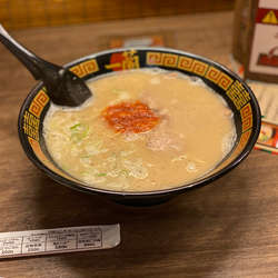 天然とんこつラーメン