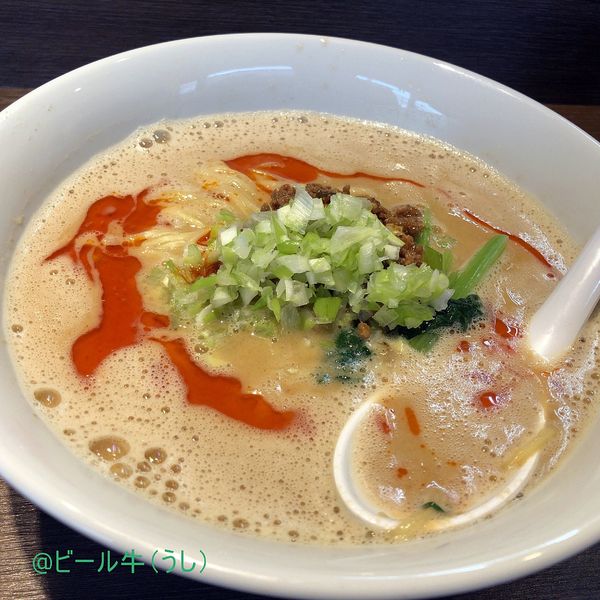 「担々麺ミニミニ魯肉飯セット(1000円)」@雲呑麺のお店 おんわの写真