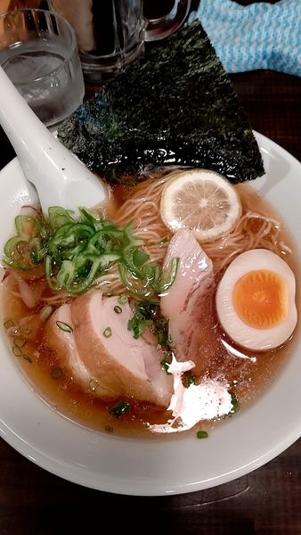 「夏のしょうゆラーメン　850円」@麺屋 承太郎の写真
