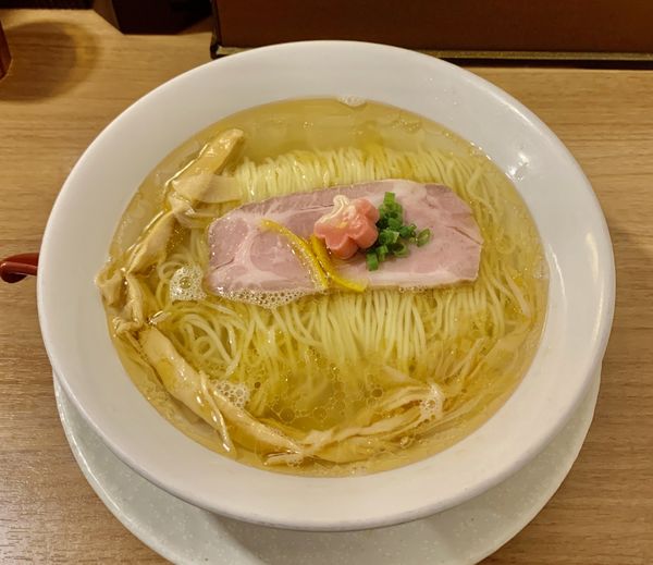 「鯛塩そば　¥850」@鯛塩そば 灯花 本店の写真