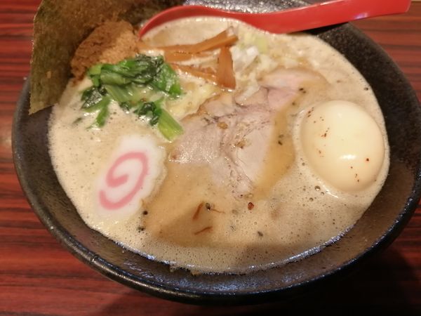 「和風豚骨味噌」@丸新らぁめん食堂の写真