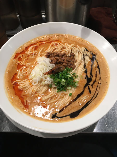 「海老寿久坦々麺」@麺屋 愛心 TOKYO 町屋店の写真
