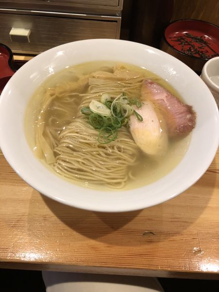 「塩そば＋ひつまぶしセット」@自家製麺 竜葵の写真