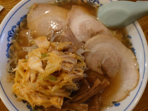 「ネギチャーシュー　大盛り」@静雨庵の写真