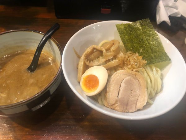 「濃魚つけ麺　醤油」@オリオン食堂の写真