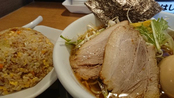 「特製冷やしラーメン」@とりの助 坂戸にっさい店の写真