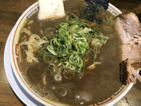 「こく煮干し　青ネギ」@中華そば まる井の写真