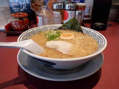 「熟成醤油　白とんこつラーメン」@丸源ラーメン 座間広野台店の写真
