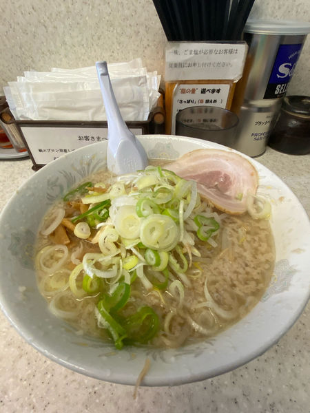 「ラーメン　脂普通」@こってりらーめん なりたけ 津田沼店の写真