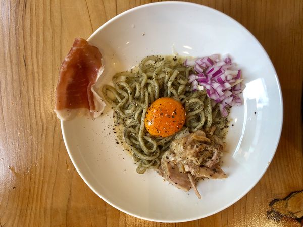 「肉にぼにぼなーら」@煮干し Noodles Nibo Nibo Cinoの写真
