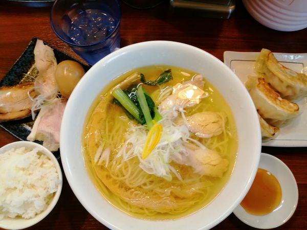 「特製塩Bセット」@麺の風 祥気の写真