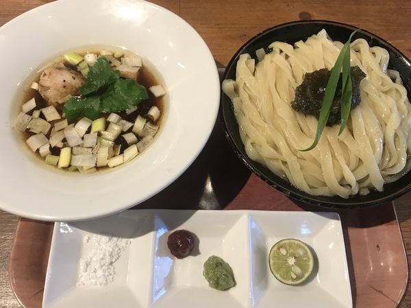 「T･K･M～昆布まぜそばのつけ麺 1,000円」@麺屋58の写真