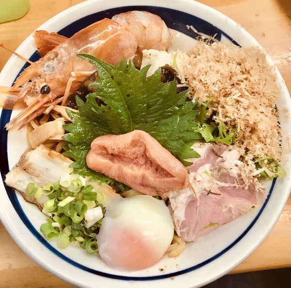 「道有楽和え蕎麦 ¥1500」@MENYA 食い味の道有楽の写真