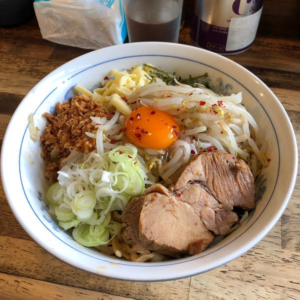 「まぜそば」@らーめん梵’s BONES北浦和本店の写真