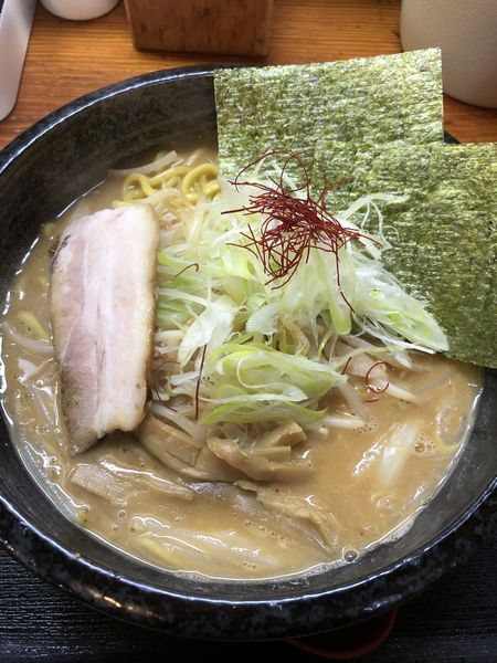 「濃厚味噌830円」@麺場 もっけいの写真