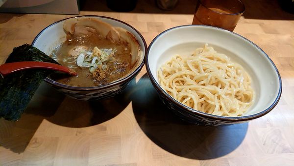 「煮干しつけ麺(味玉入り)」@にぼしらーめん88の写真