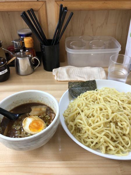 「つけ麺（大盛）」@麺屋しげるの写真