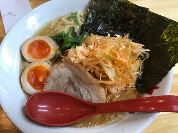 「ネギたま中盛固め少し薄め　1,160円」@らーめん大桜 つきみ野店の写真