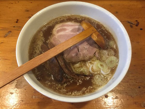「醤油ラーメン（150g）」@居酒屋あいづの写真