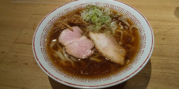 「中華そば」@超多加水自家製手揉み麺 きたかた食堂の写真