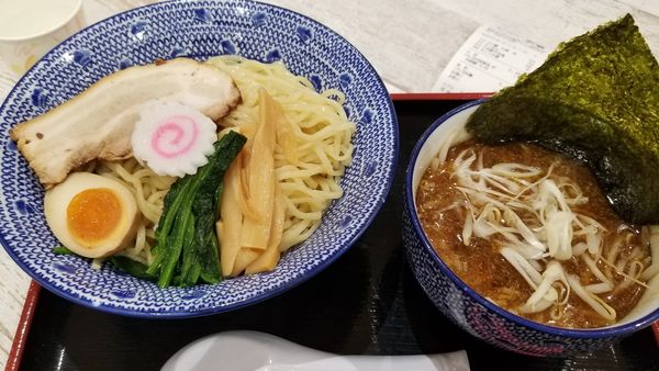 「つけめん　ひやもり　大盛」@ちゃーしゅうや武蔵 イオン南松本店の写真