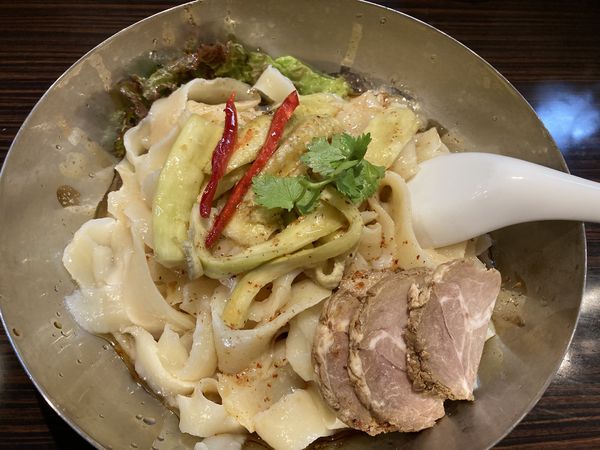 「【夏季限定】冷やし刀削麺¥780」@XI'AN刀削麺 大宮店の写真
