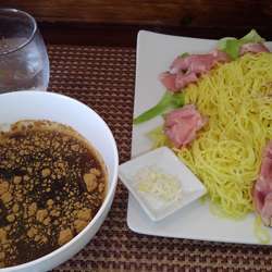 冷し醤油つけ麺（2玉）