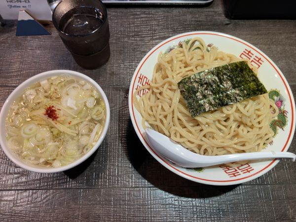 「【限定】鶏つけ麺（大盛：350g）900円」@ラーメン カラテキッドの写真