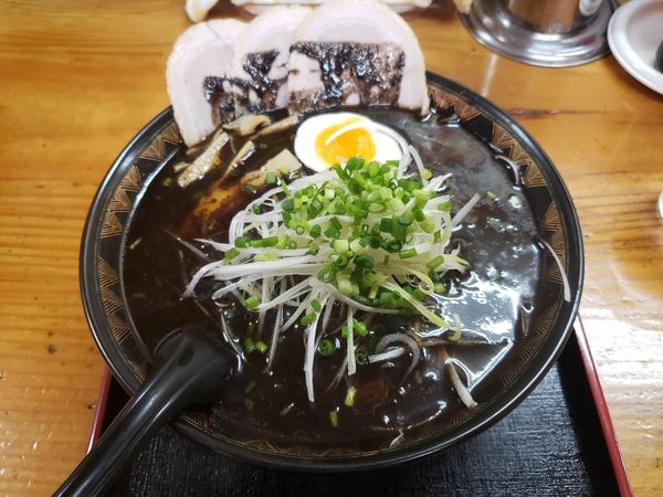 「マー油ラーメン」@佐野青竹手打ラーメン 王将の写真