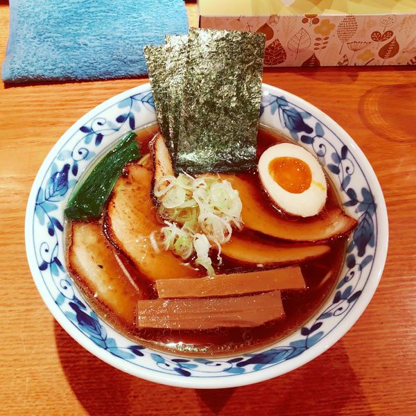 「今昔支那そば炙り肉入り」@麺家 喜多楽の写真