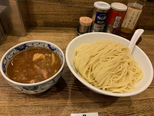 「濃厚鶏つけめん」@新橋 纏の写真