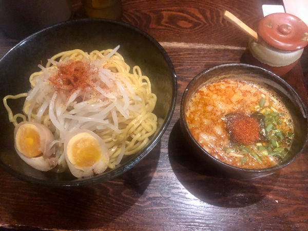 「辛味噌つけ麺　大300g　1辛 温盛　¥840」@北のらーめん 美空の写真