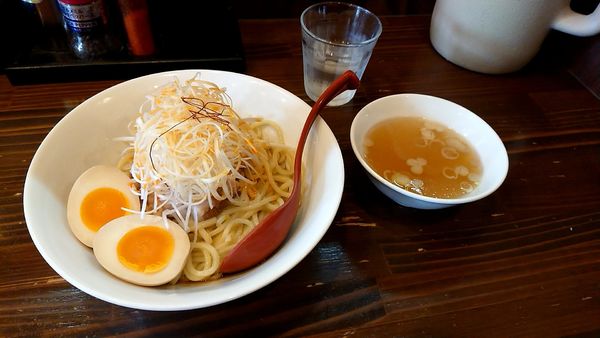 「油そば&味玉トッピング」@らぁ麺や 百代の写真