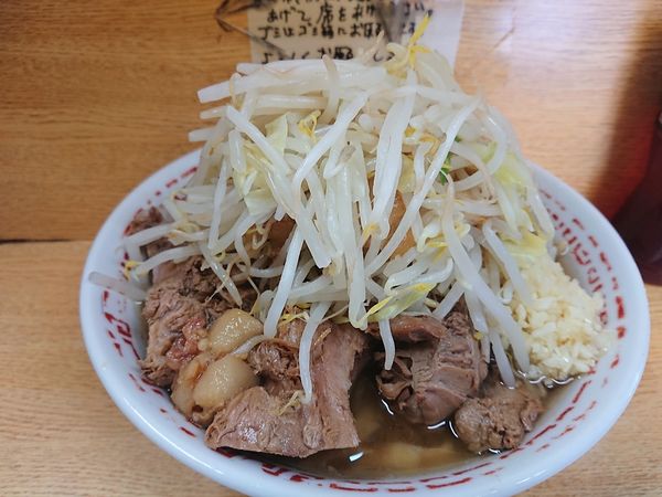 「小豚ラーメン」@ラーメン二郎 環七新新代田店の写真