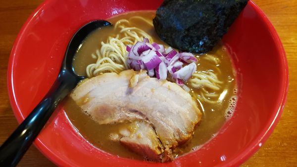 「限定 濃厚烏賊煮干しラーメン」@麺屋 もりのの写真