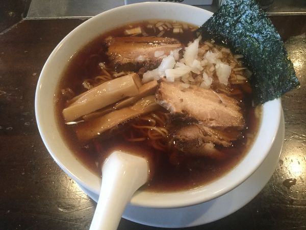 「竹岡式らーめん・並もり(¥650)」@ひるのっけ 東京高円寺本店の写真