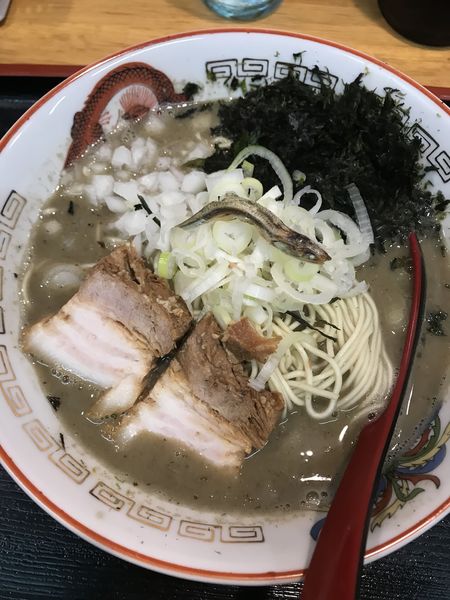 「【限定】濃厚煮干し味噌ラーメン」@味噌麺処 花道庵の写真