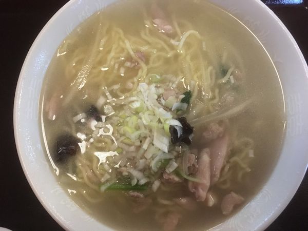 「鶏と野菜の煮込みそば 750円」@中華料理ふじよしの写真